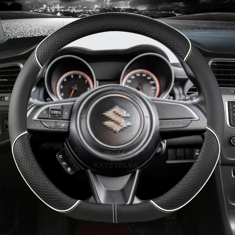 Housse de volant de voiture 38cm 15 ", pour Suzuki Alivio/Ciaz Baleno Celerio Jimny SX4 s-cross Gran