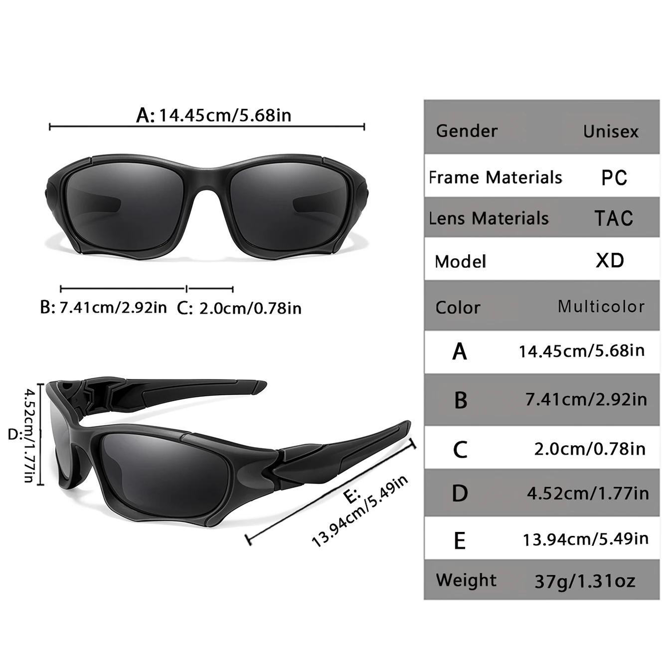 Lunettes de soleil polarisées pour hommes et femmes, nuances de camouflage classiques avec protectio