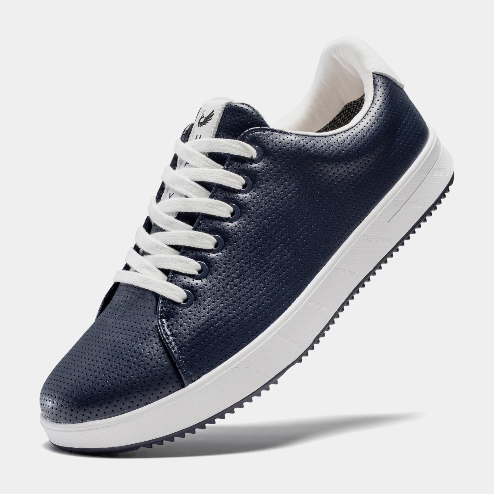 Chaussures de golf professionnelles pour hommes, en cuir, antidérapantes, chaussures de sport d'exté
