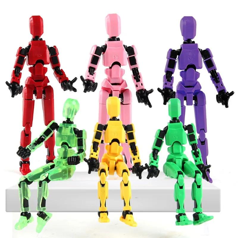 Nouveau Titan 13 figurines T13 Figure 3D imprimé multi-articulé mobile chanceux 13 figurine Nova Fig