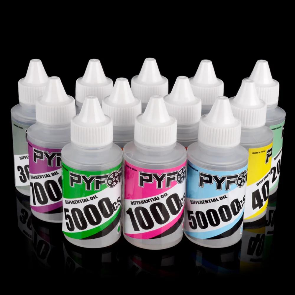 PYFORE huile différentielle 60ml 1000CS 2000CS 3000CS 5000CS 6000CS 8000CS 9000CS 10000CS pour modèl