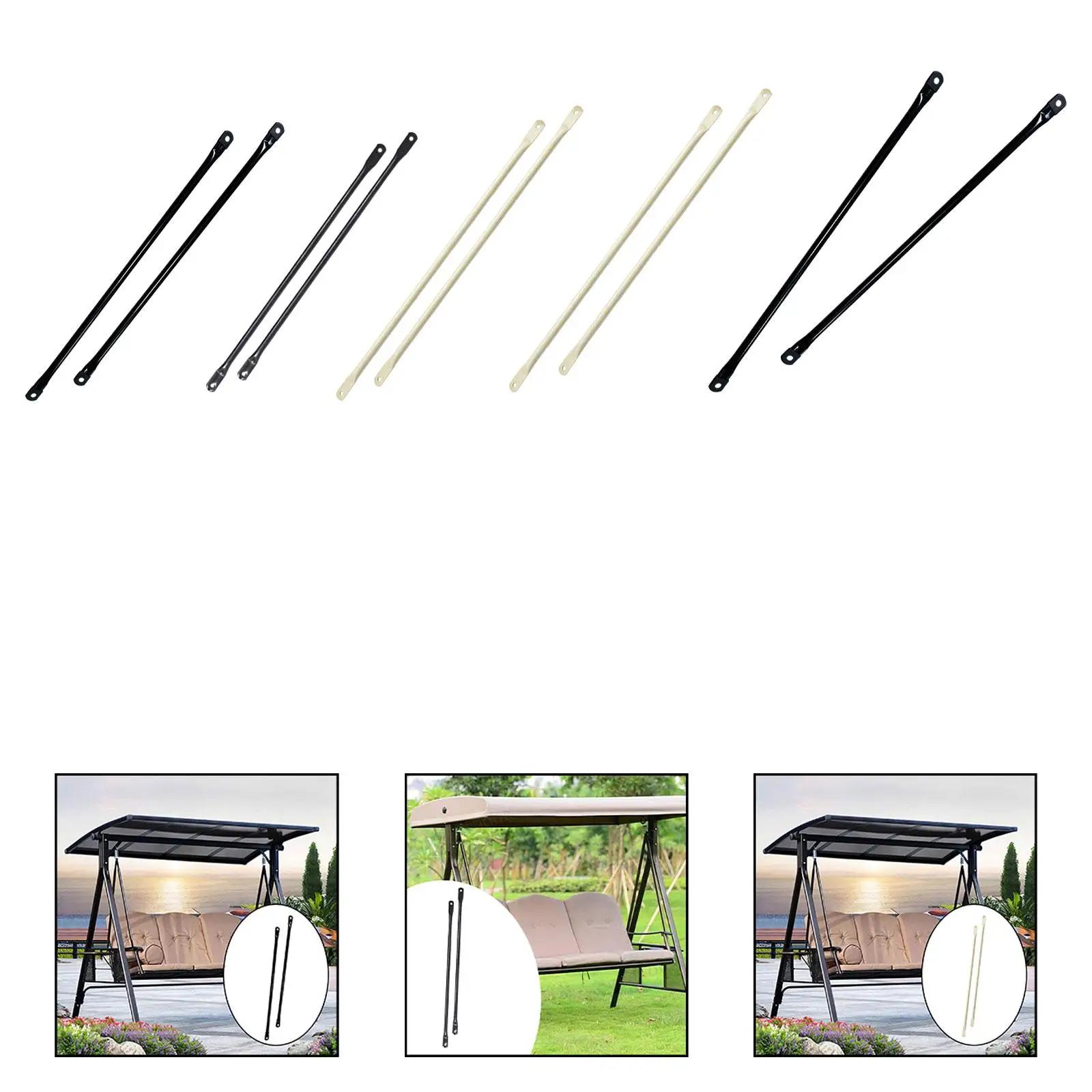 Barres de remplacement de balançoire, 2 pièces, tiges de balançoire d'extérieur, tiges de suspension