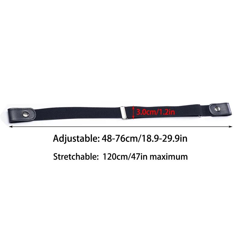 Ceinture sans boucle pour femmes et filles, pantalon en jean, robe, ceinture élastique extensible sa