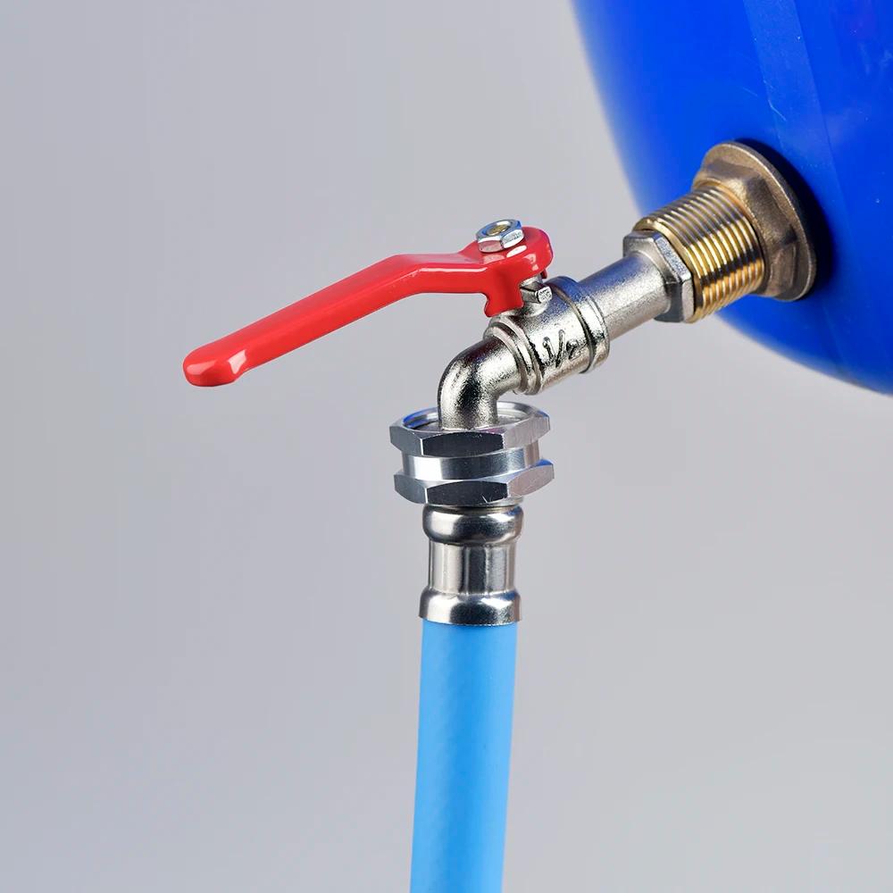 Kit de Raccord d'Eau Précieux en Laiton avec Anneau en Alliage, Joint de Tuyau en Cuivre pour Poisso