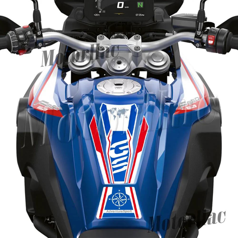 Autocollant 3D pour réservoir de carburant de moto, autocollant de protection, accessoires pour F850