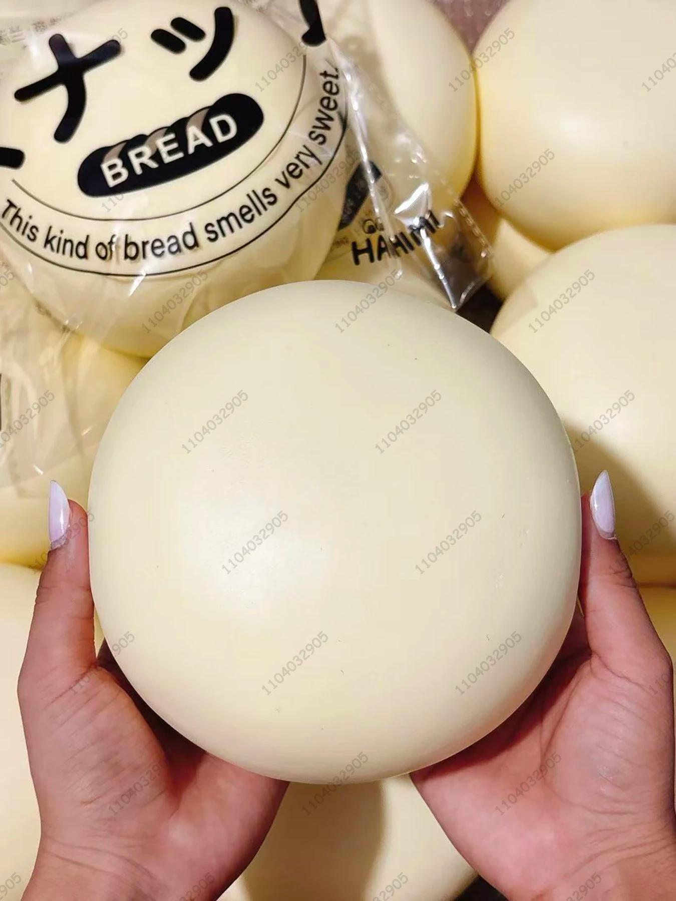 Squishy simulé Super grand chignon de lait Fidget jouets humide lente montée Antistress presser joue
