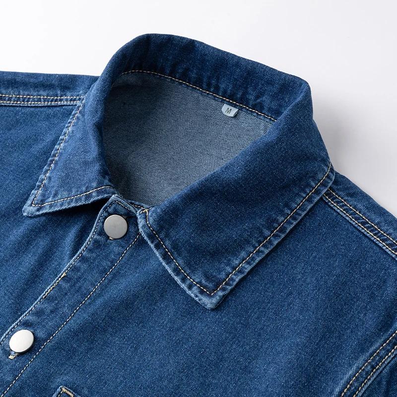Chemise décontractée pour hommes, coupe ample, pied plat, Design multi-poches, vêtements de travail 