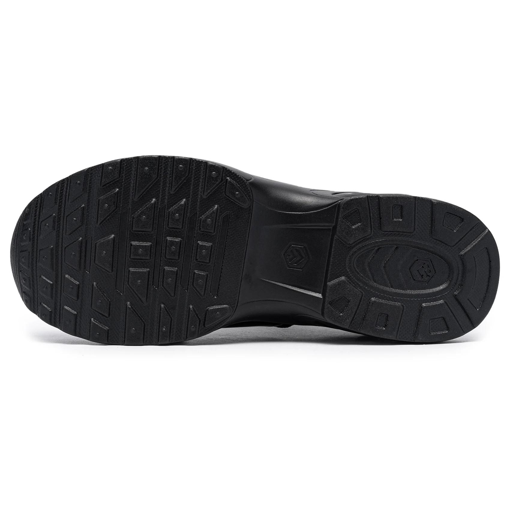 LARNMERN chaussures à bout en acier pour femmes coussin d'air chaussures de travail légères sans lac