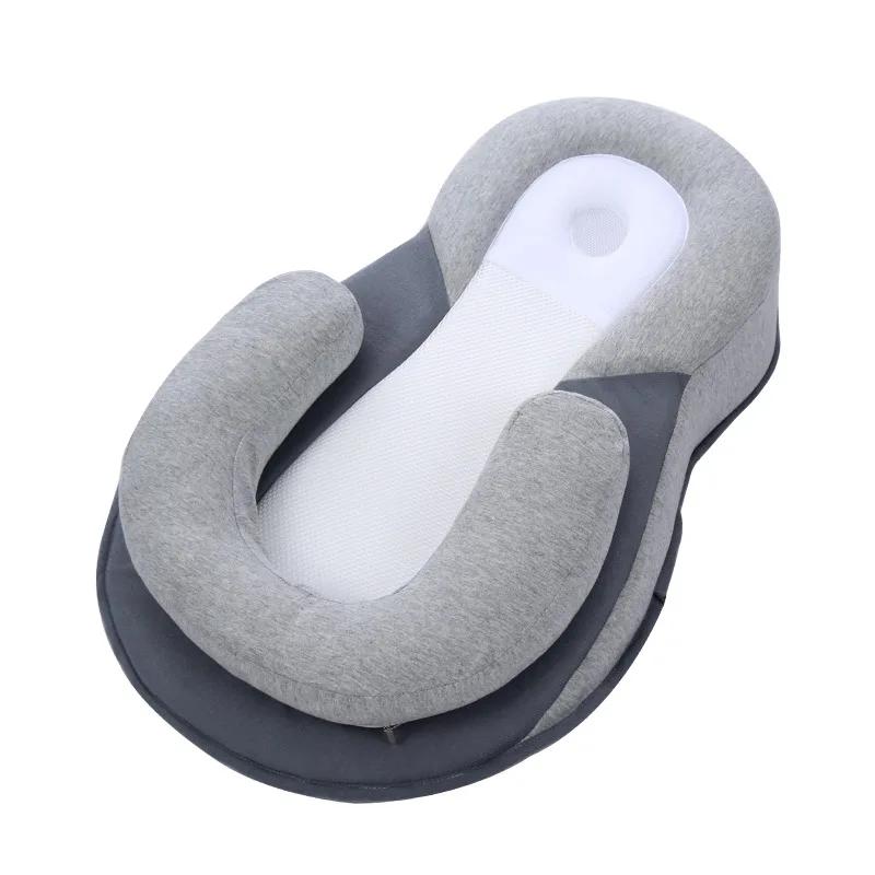 Oreiller Anti-reflux pour nouveau-nés - Pente ergonomique pour alimentation et sommeil sécurisé