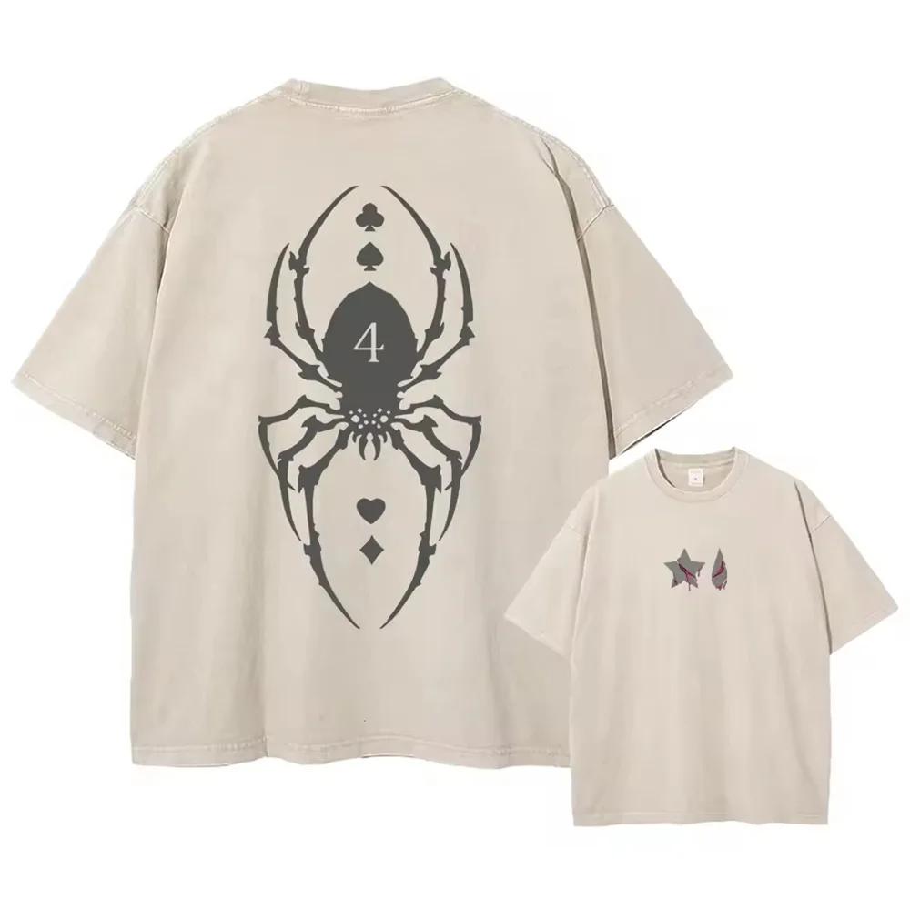 Hunter X Hunter pur coton T-shirts Manga bande dessinée japonaise hommes t-shirt drôle homme vêtemen