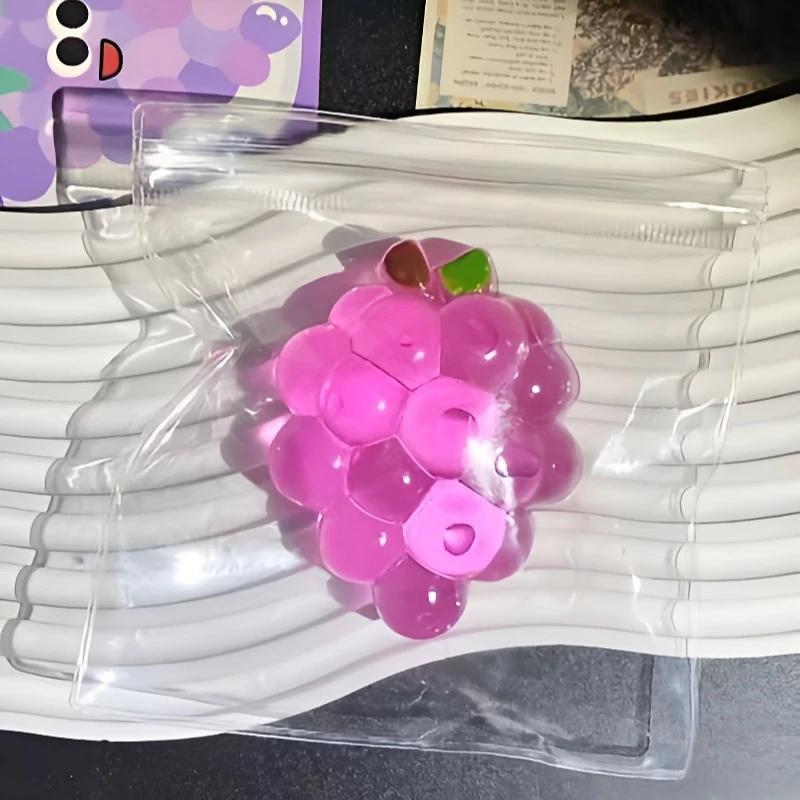 Squishy fruits raisins Fidget jouet presser soulagement du Stress jouet à main Anti-anxiété fruits e