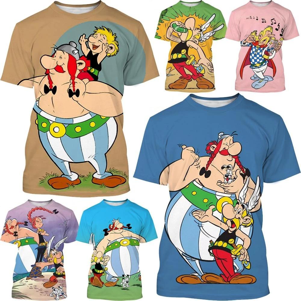 T-shirt imprimé 3D pour hommes et femmes, haut à manches courtes, col rond, mode hip-hop décontracté