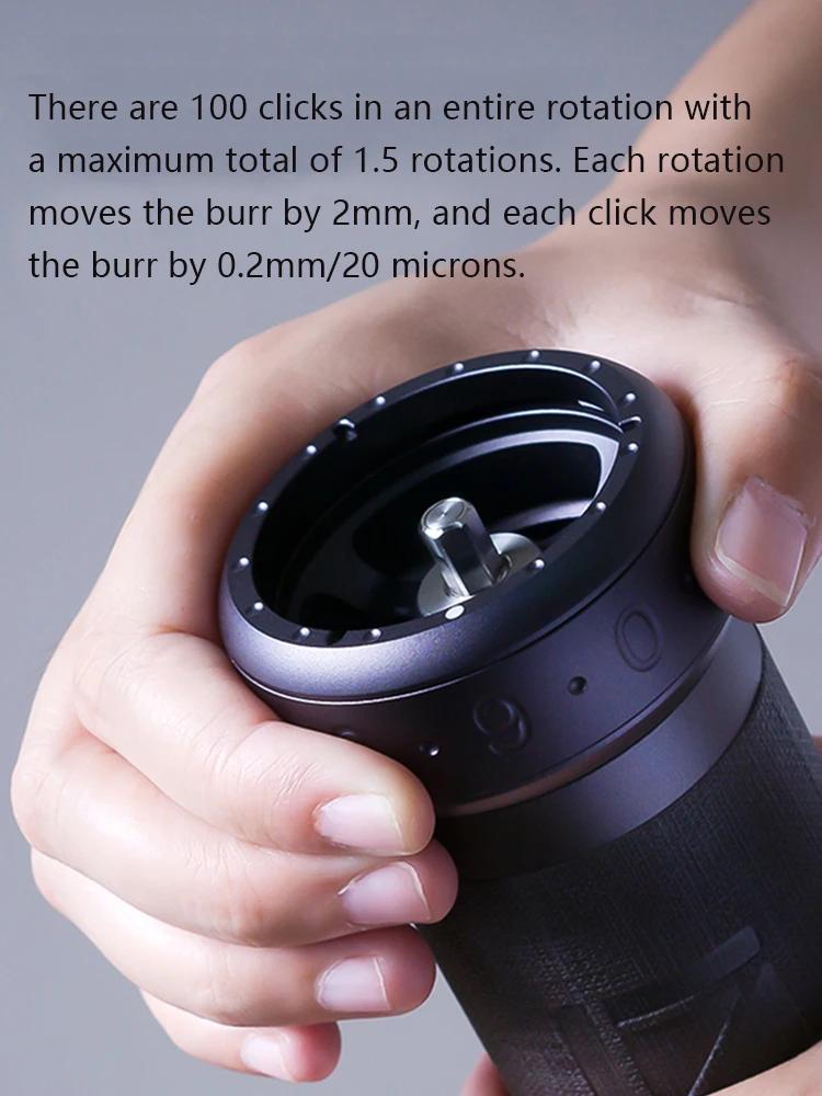 1Zpresso KUltra moulin à café manuel moulin Portable 48mm bavure en acier inoxydable