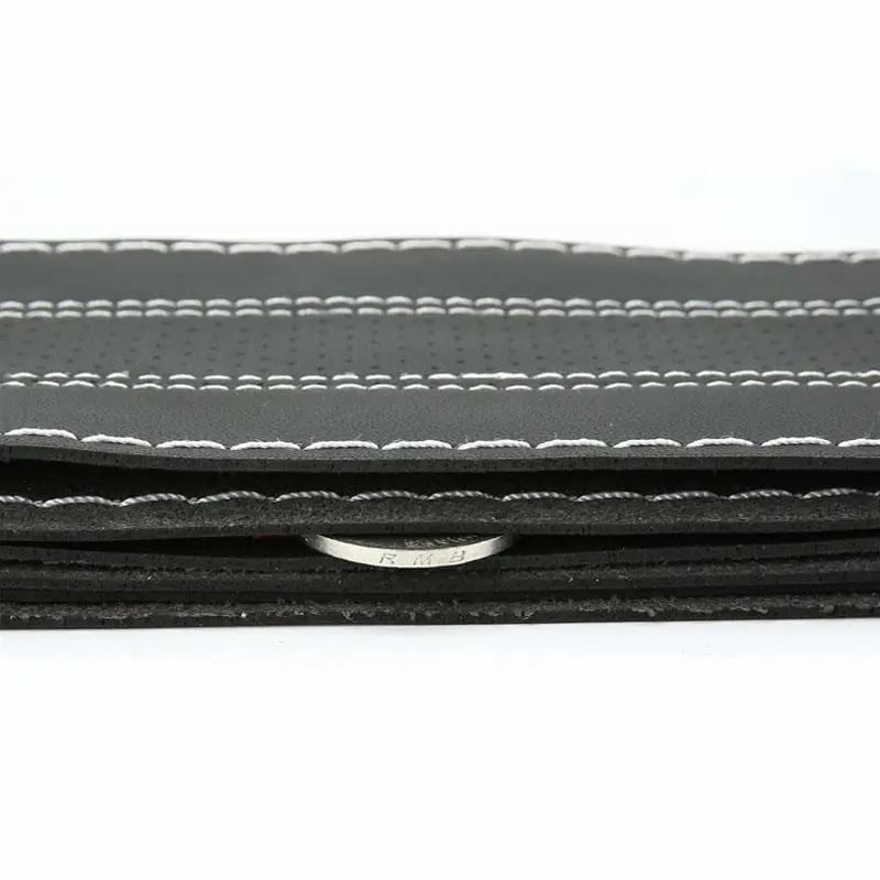 Housse de volant en cuir microfibre, couture à la main, pour sport, bricolage, aiguilles tressées, f