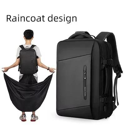 Mark Ryden 17 pouces sac à dos pour ordinateur portable imperméable homme sac USB recharge multicouc