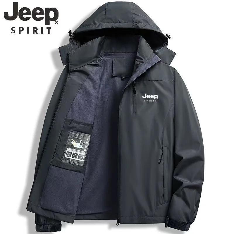 Vestes de randonnée Jeep de haute qualité, manteaux d'alpinisme avec capuchons amovibles et différen
