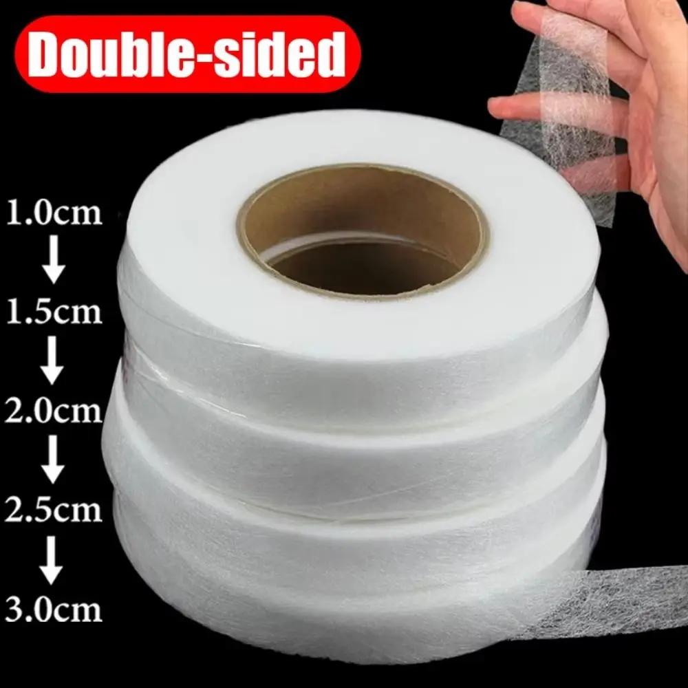 Ruban adhésif Double face pour vêtements Non tissés, 60M, pour ourlet de repassage, bricolage, coutu
