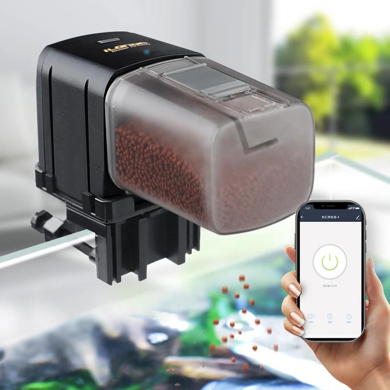 Alimentation automatique pour Aquarium, synchronisation/Wifi, sans fil, application pour téléphone I