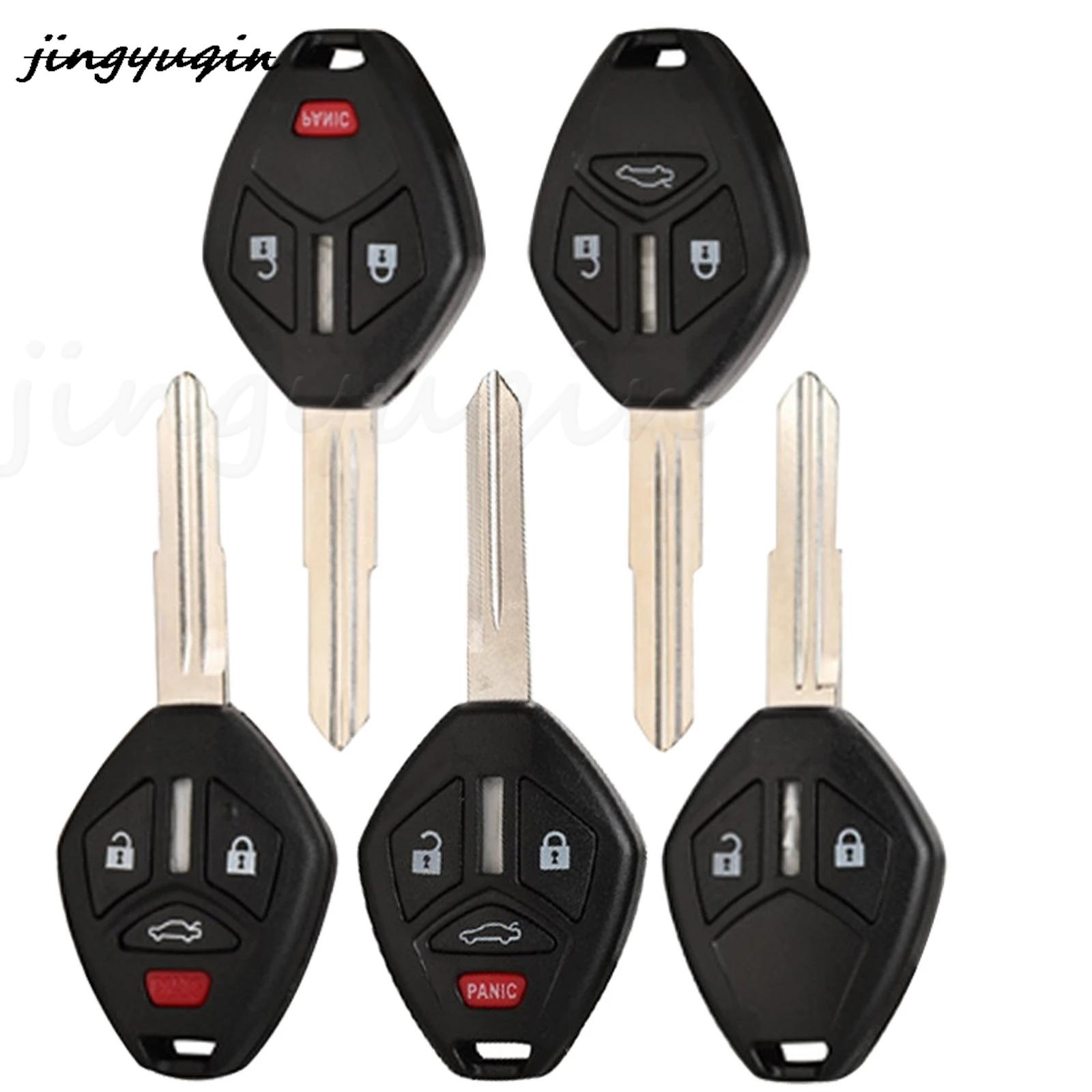 Jingyuqin 2/3/4 boutons remplacement télécommande voiture clé coque Fob pour Mitsubishi Outlander Ga