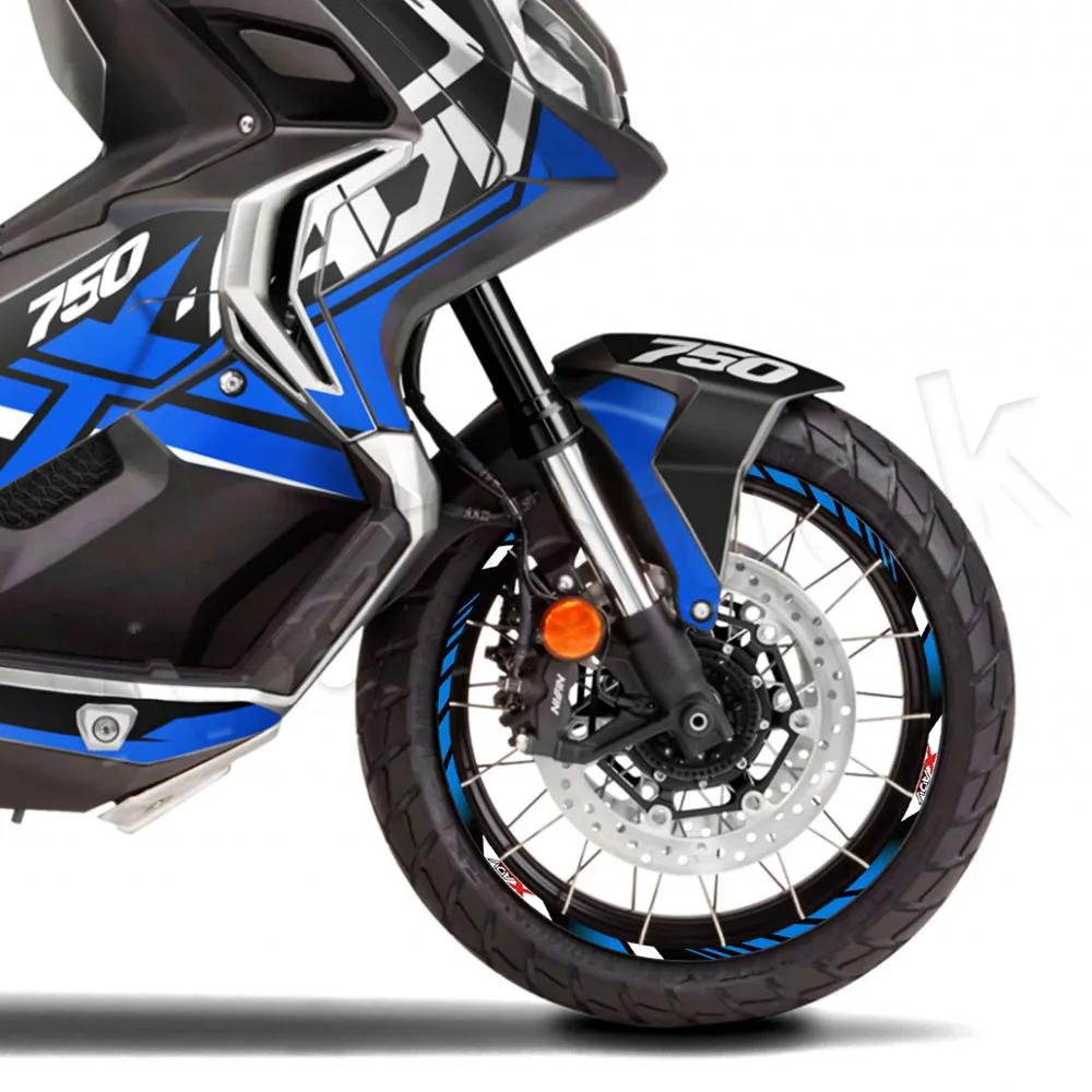 Autocollant réfléchissant pour roue de moto Xadv X-ADV 750 xadv750 x-aventure, 17 pouces, 15 pouces,