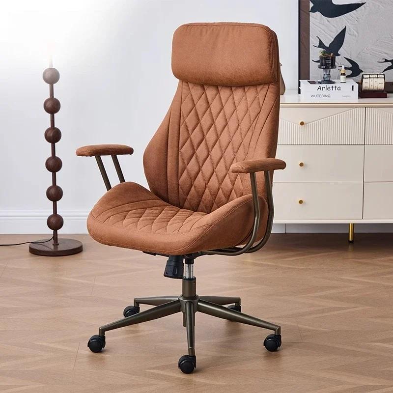 Chaises De bureau inclinables extensibles Support arrière chaises De bureau exécutives mangeoire rel