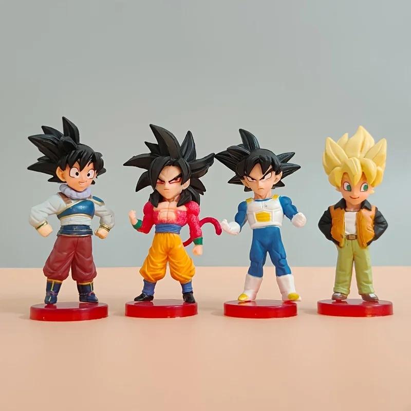 Figurines Dragon Ball Saiyan Goku, Mini figurines de dessin animé, 20 Styles de jouets, modèles Anim