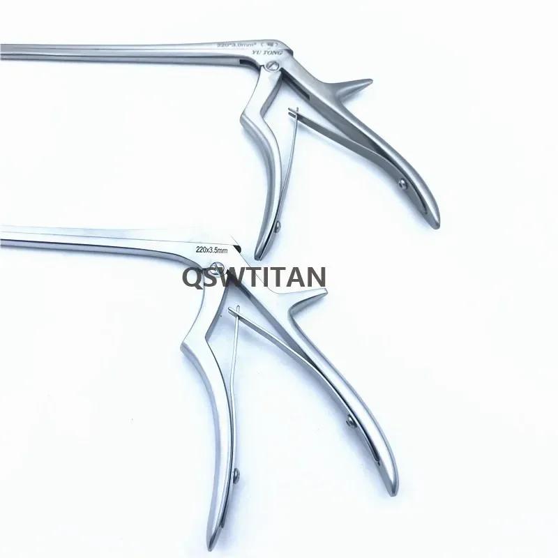 Pince à noyau pulposus à tête droite, pince à noyau pulposus, ciseaux à os, Instruments orthopédique
