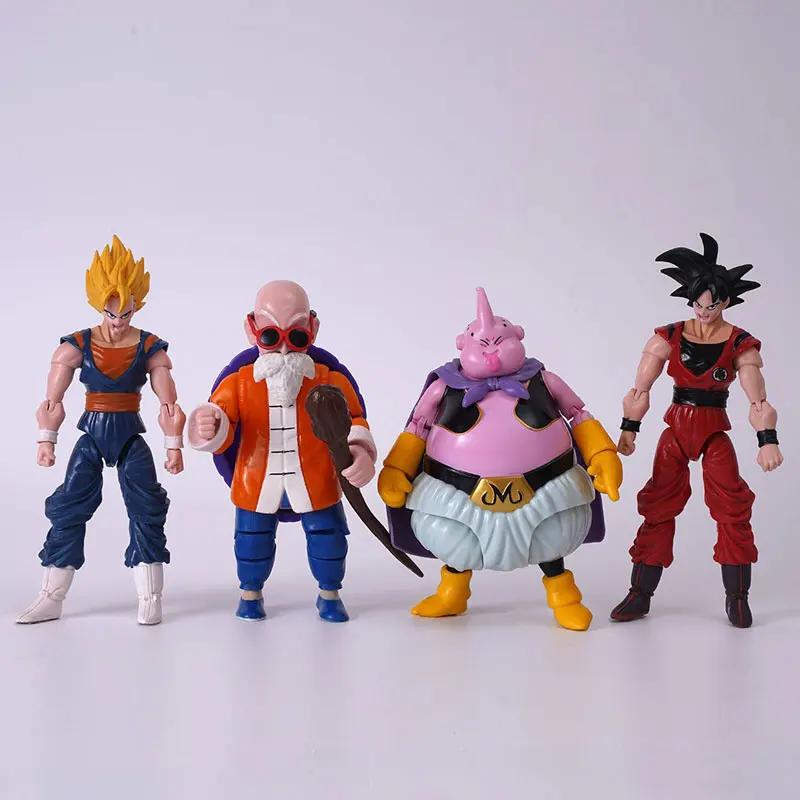 12-18CM Anime Dragon Ball Z Super Saiyan Son Goku Broly végéta Anime Figurine modèle cadeaux Figurin