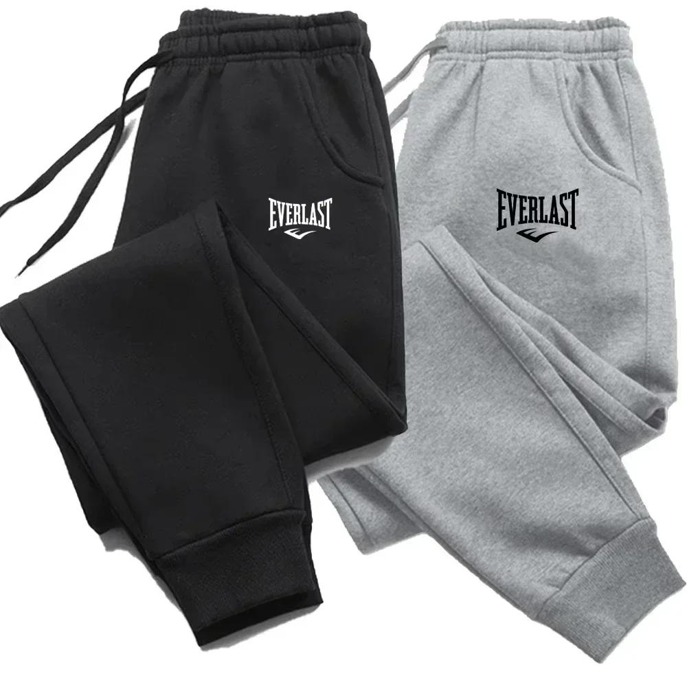 Nouveau pantalon imprimé EVERLAST hommes femmes pantalons de course Joggers pantalon de survêtement 