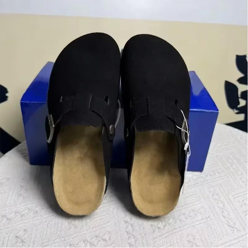 Nouvelles Sandales en Cuir Tendance 2026 pour Hommes et Femmes – Chaussures de Plage Rétro Décontrac