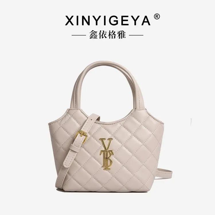 Sac fourre-tout de luxe en cuir élégant pour femme, grande capacité, couleur unie, idéal pour le quo