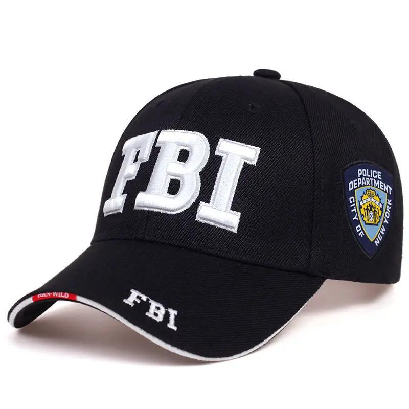 Kanye FBI mode lettres casquettes de Baseball pour hommes femmes femme mâle Sport visières casquette