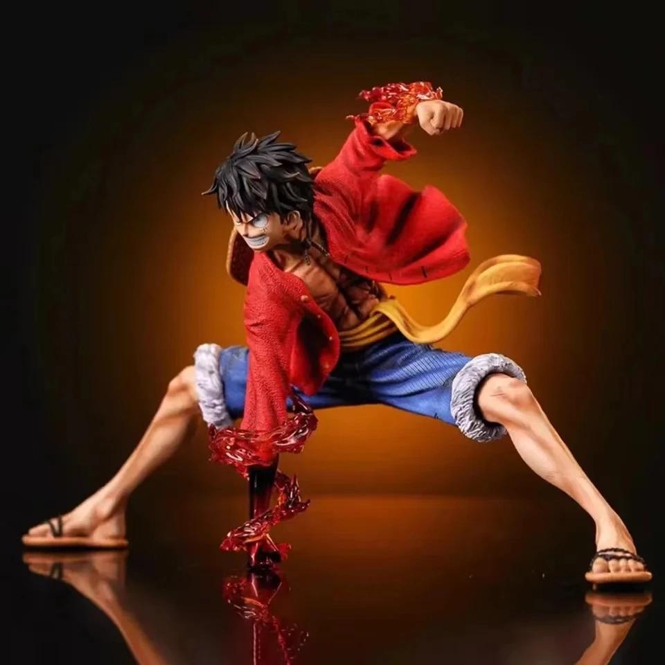 Monkey D de 18cm, une pièce Figurines d'action de style combat pour enfants, collection d'anime, mod
