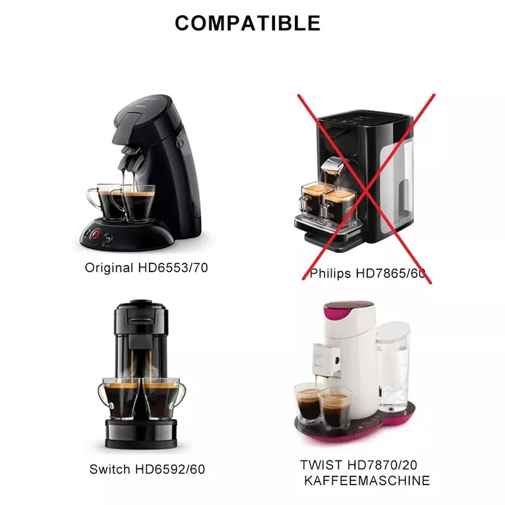 capsules senseo Capsules de café réutilisables en acier inoxydable 304, filtre adapté au système Sen