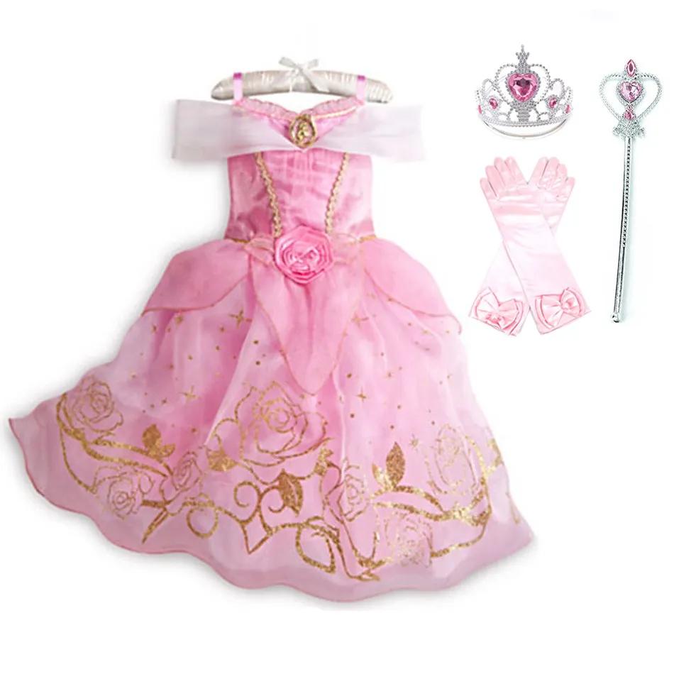Costume princesse enfant Raiponce Belle - Robe fleurie carnaval Noël - Déguisement fille anniversaire 2024