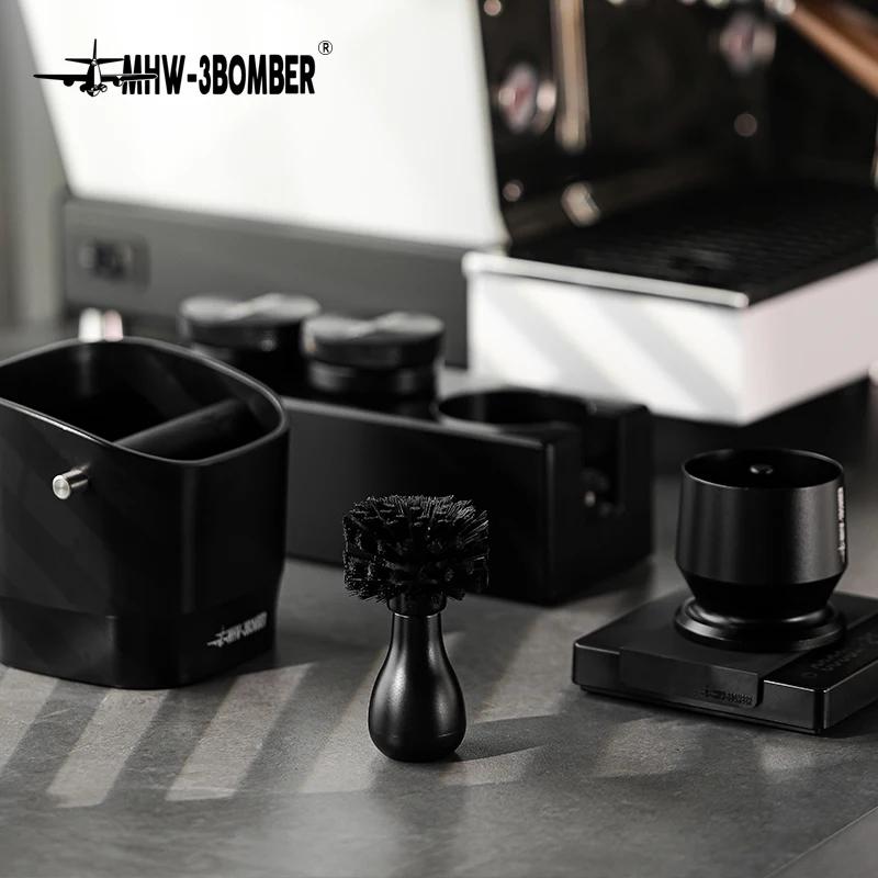 Brosse de nettoyage de filtre à café ABS MHW-3BOMBER, pour porte-filtre à café, panier de 51 à 58mm,