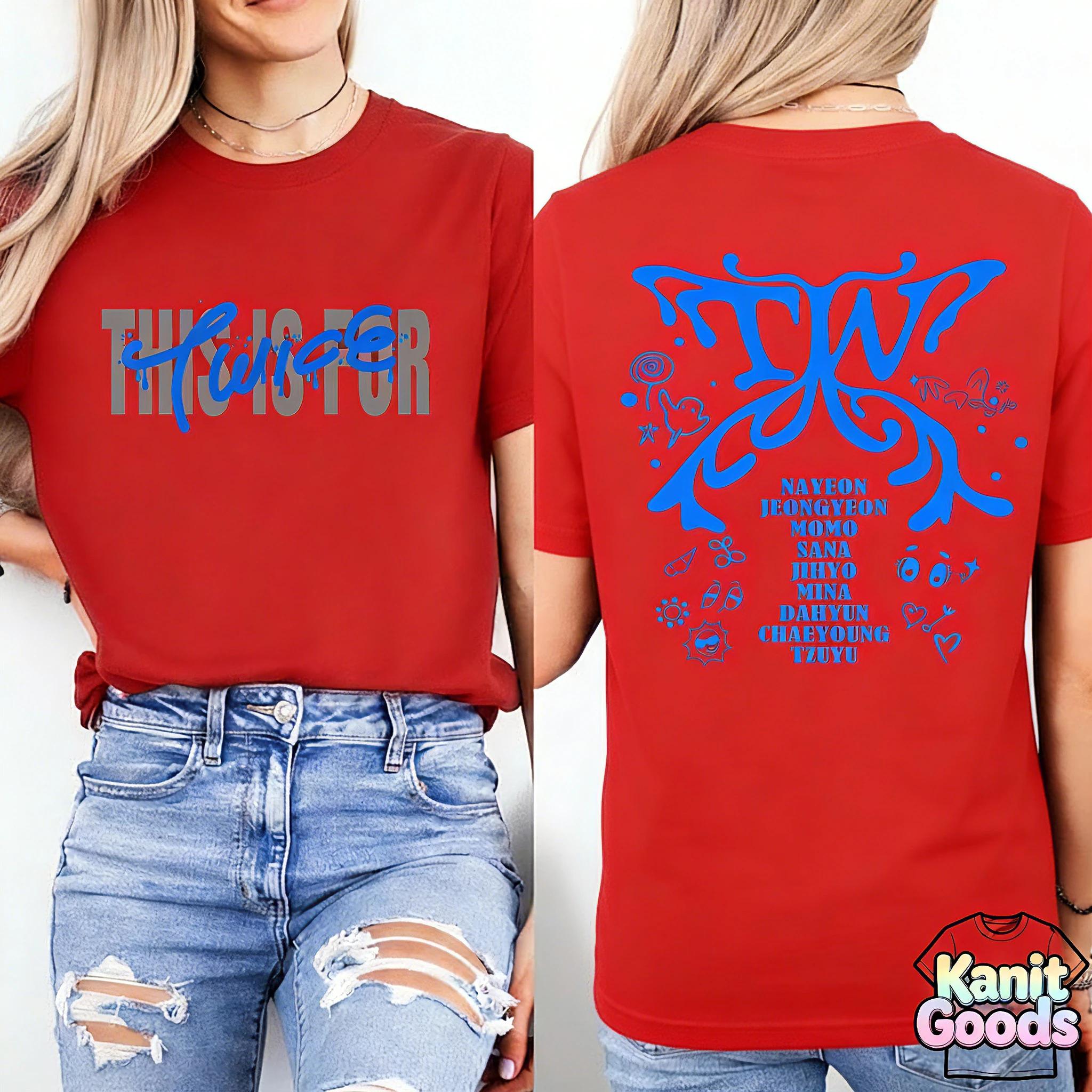 T-shirt de la tournée mondiale aux États-Unis 2026 TEN The Story Goes on, T-shirt pour membres, Merc
