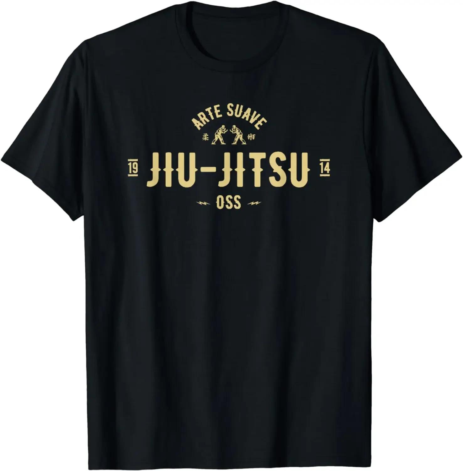 Jiu Jitsu brésilien chemise Arte Suave Oss T-Shirt BJJ T-Shirt hommes vêtements hauts Streetwear Cam