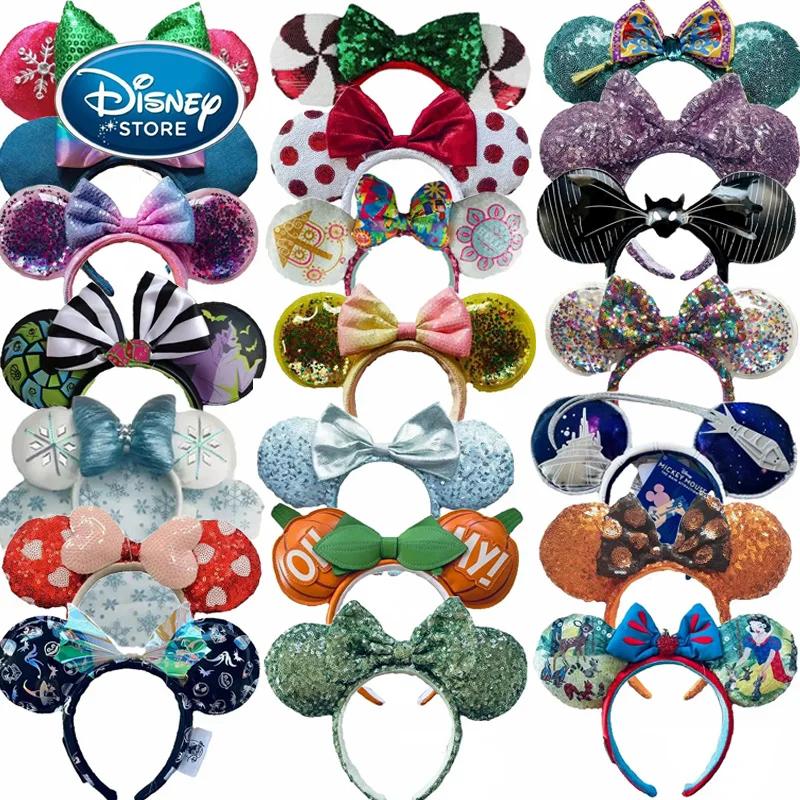Disney Mickey Minnie oreilles Mulan bandeau oeufs de pâques cheveux cerceau Cosplay bandeau Disneyla