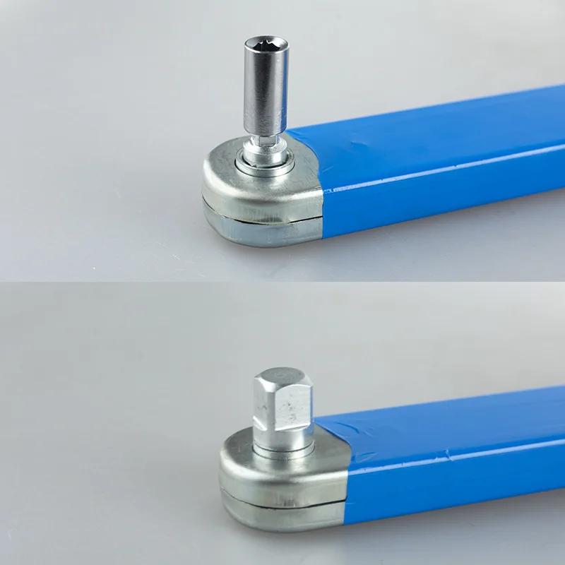 Clé d'extension professionnelle à décalage zéro, outil d'espace serré 1/2 "1/4" 3/8 "pour la réparat
