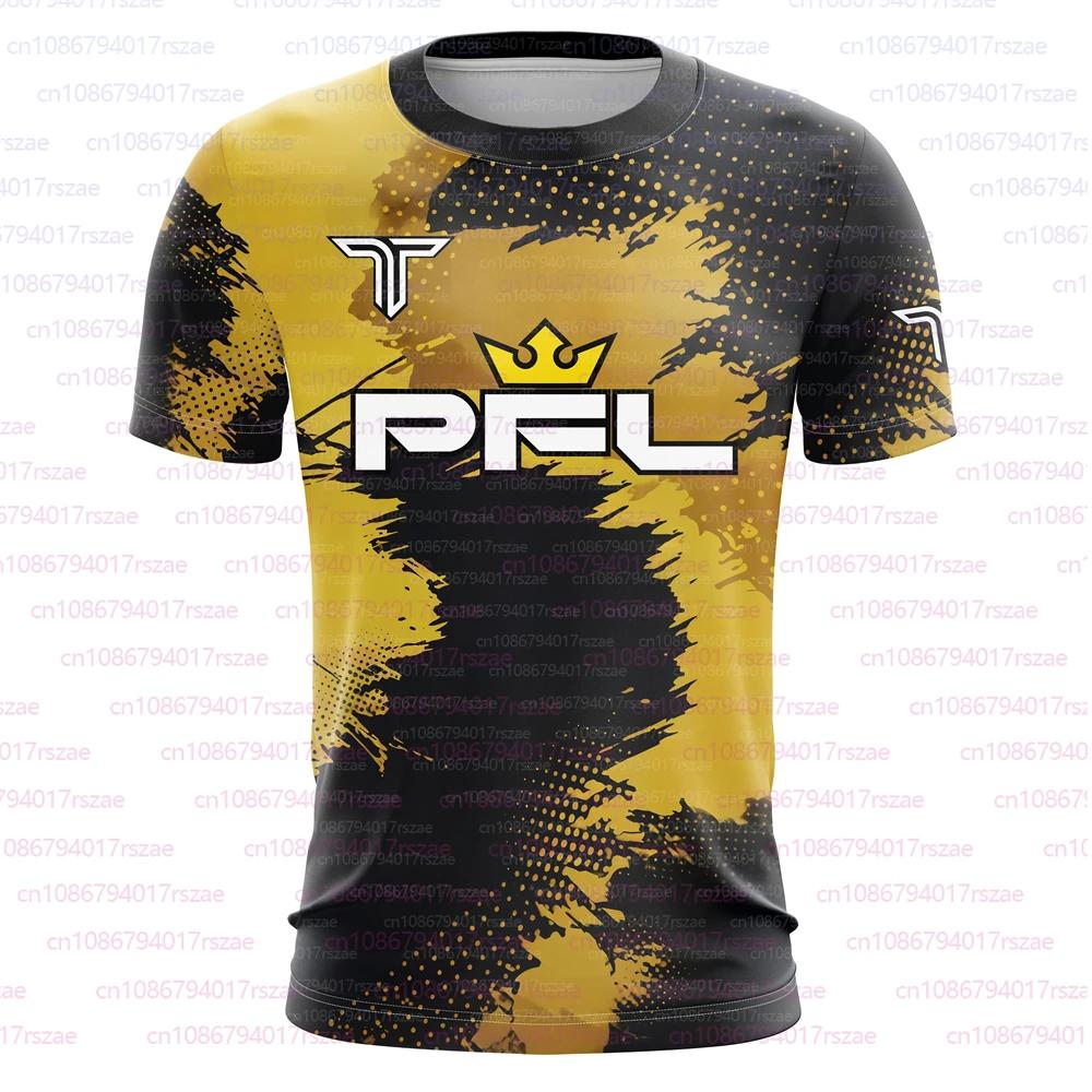 PFL Walk 2025 maillot de boxe hommes été Sparring MMA uniforme vêtements Sports de plein air à manch