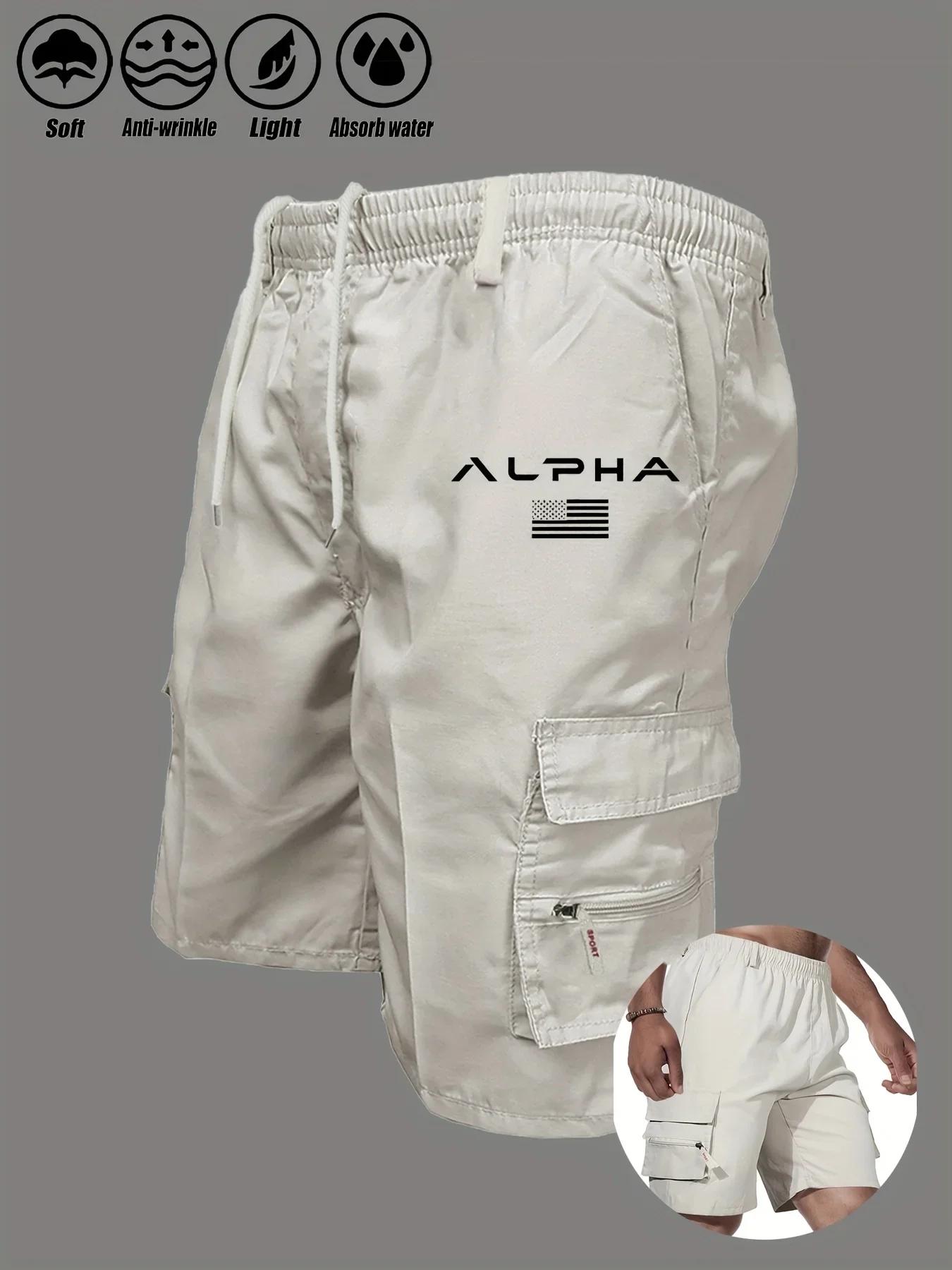 Shorts cargo imprimés drapeau américain, shorts aigle du Jour de l'Indépendance, shorts cargo d'été 