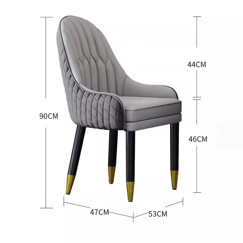 Chaises De salle à manger De Restaurant De luxe, dossier confortable, tendance, élégantes, Premium, 
