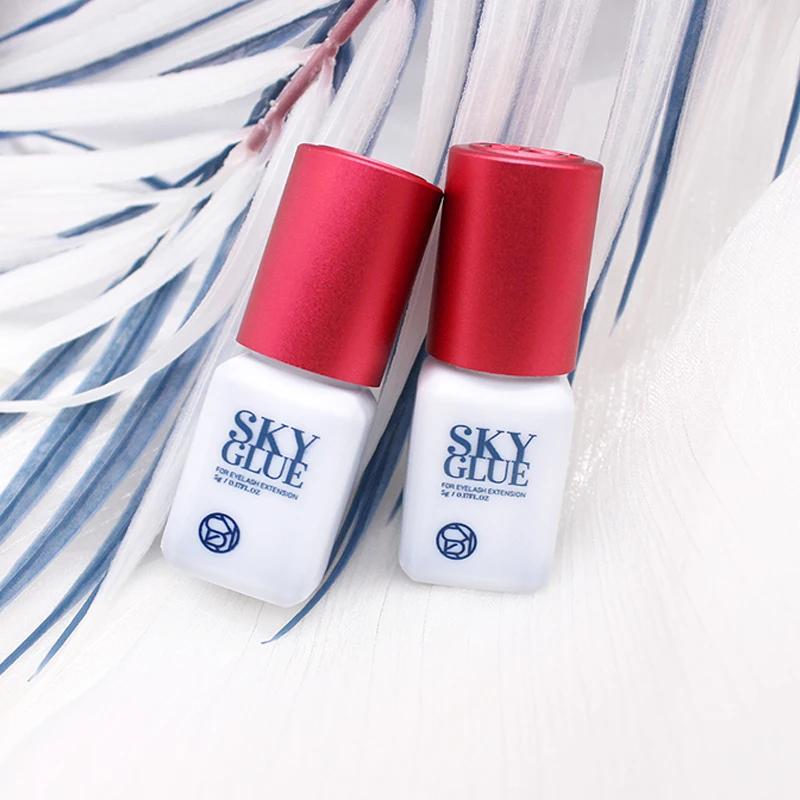 10 bouteilles de colle ciel Type S + Plus, capuchon rouge, fournitures d'extensions de cils coréenne
