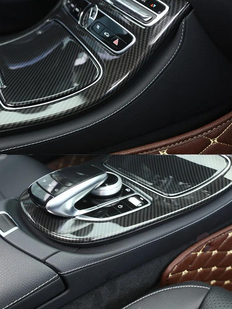 Autocollant de couverture de panneau décoratif de console centrale de voiture, accessoires intérieur