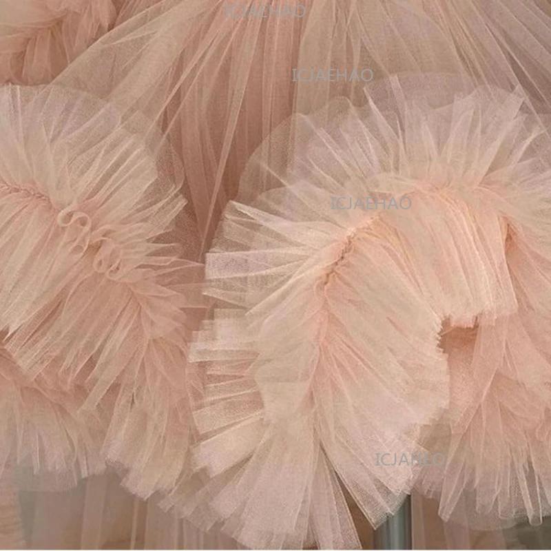 Robe Tutu Perlée pour Enfants avec Nœud et Longue Traîne, Robe de Cérémonie pour Filles, Tenue de Pr