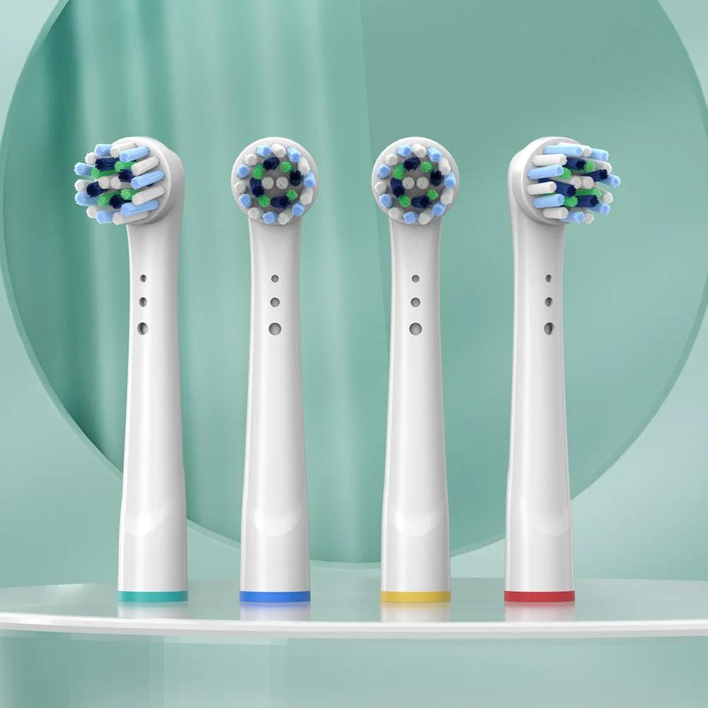 Têtes de brosse à dents électrique de rechange pour Oral B, accessoire à poils sensibles, D100, D25,