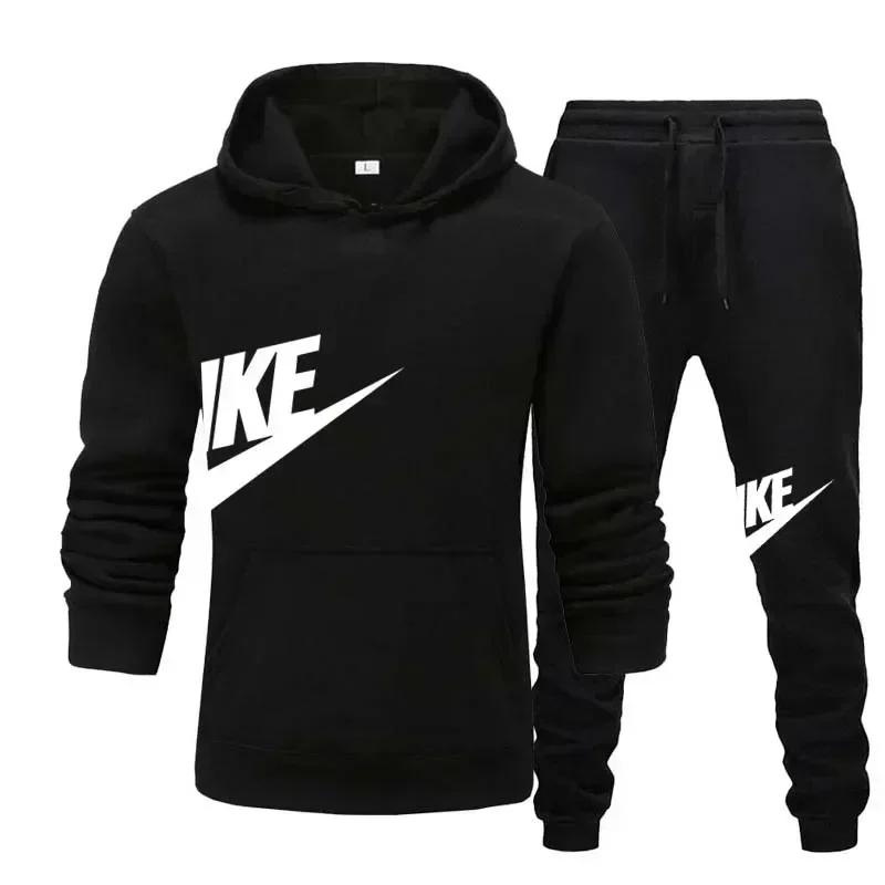 Un nouvel ensemble de vêtements de sport décontractés pour hommes d'automne et d'hiver, sweat-shirt 