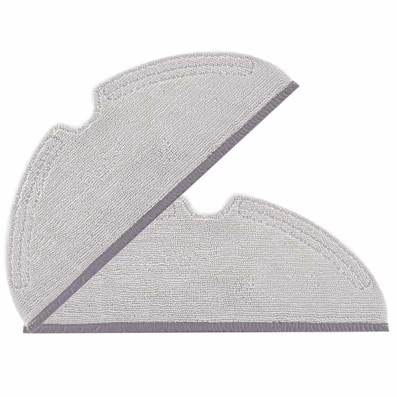 Accessoires Roborock d'origine chiffon de vadrouille * 2 pour Q8 Max Seies, série Q5 Pro, série Q7, 