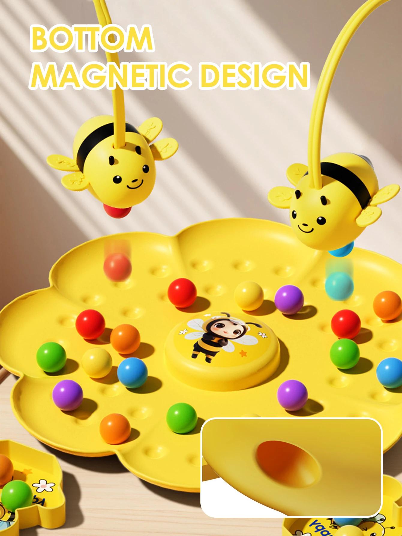 Jeu de société multifonctionnel Little Bumblebee, Puzzle, jouets de pêche, jouets éducatifs interact